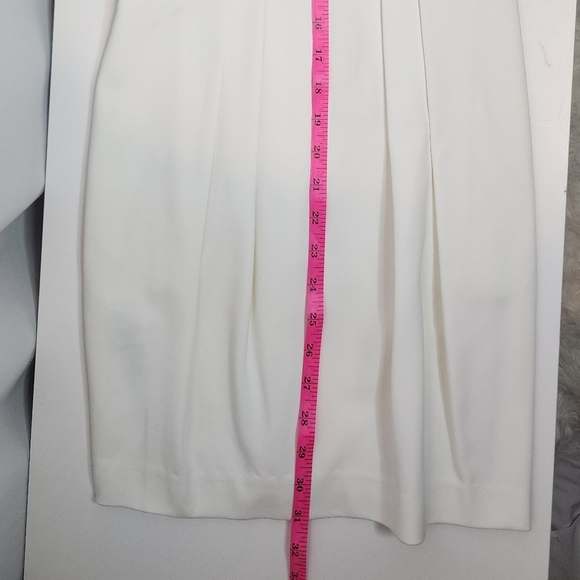 NEW‼️Armani Exchange Cream Sheath Mini Dress Halter Neckline P0 - Picture 10 of 10